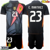 Argentina Emiliano Martinez #23 Goalkeeper Replica Home Minikit Copa America 2024 Short Sleeve (+ pants)